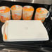 8pc Pings Melamine Cups Mugs Lids Trays Serving Sets Dishes