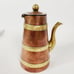 Vintage Copper & Brass Hecho en Mexico Coffee Pot, Tray, Sugar & Creamer Set