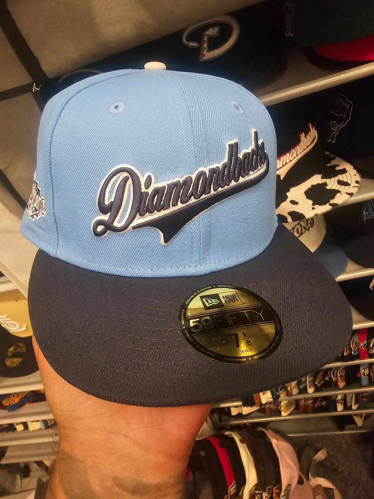 Diamondbacks 7 1/8