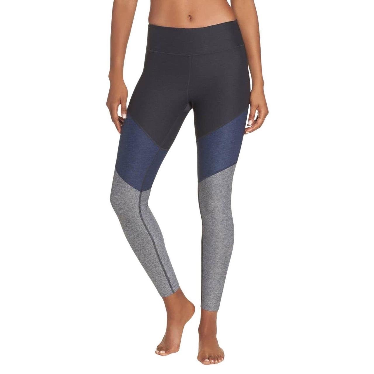 NWT Outdoor Voices 7/8 Springs Leggings Women’s Small Charcoal/Navy/Graphite