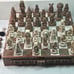 Aztec VS Spanish Conquistadors Mexican Chess Set 15 ×15 Board/ READ DESCRIPTION