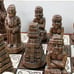 Aztec VS Spanish Conquistadors Mexican Chess Set 15 ×15 Board/ READ DESCRIPTION