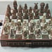 Aztec VS Spanish Conquistadors Mexican Chess Set 15 ×15 Board/ READ DESCRIPTION