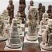 Aztec VS Spanish Conquistadors Mexican Chess Set 15 ×15 Board/ READ DESCRIPTION