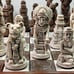 Aztec VS Spanish Conquistadors Mexican Chess Set 15 ×15 Board/ READ DESCRIPTION