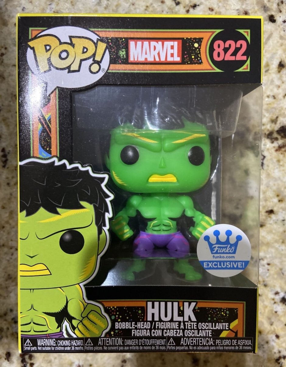 POP! Marvel Avengers: Hulk Black Light V