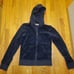 Vintage Y2k/2000's Juicy Couture Navy Blue Rhinestone Flamingo Tropical Hoodie