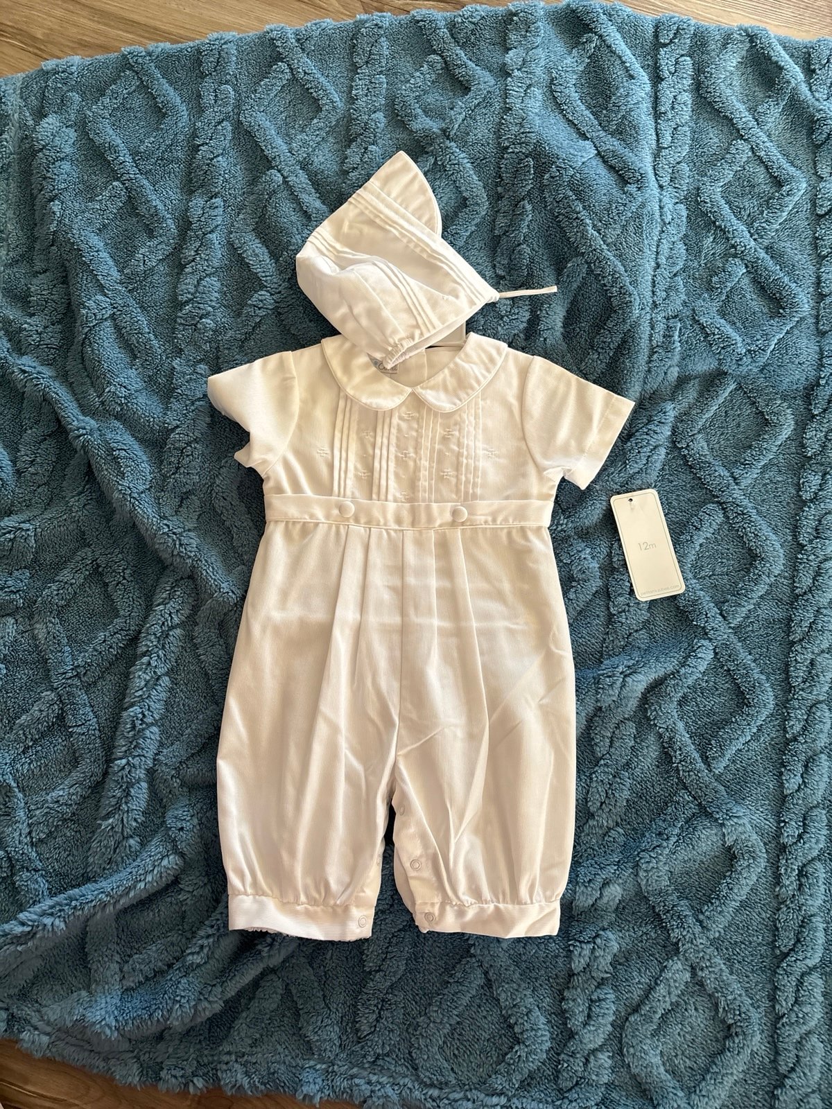 Petite Ami Romper Size 12m White
