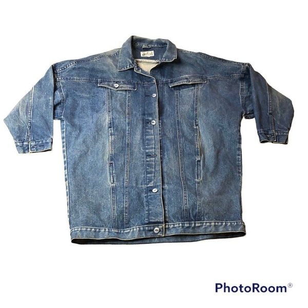 Vintage “The Jack Set” Denim Jacket Women’s Size Medium Oversized