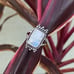 Moonstone Sterling Silver Ring size 8