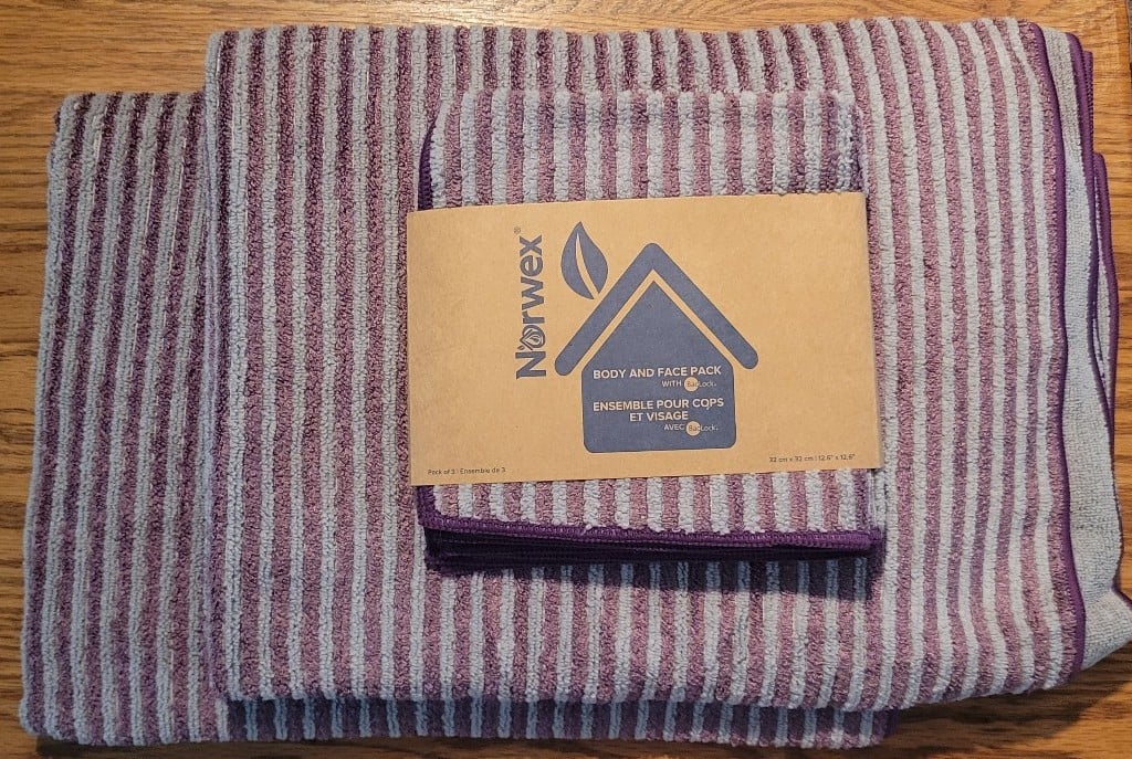 Norwex lavender bath towel deals
