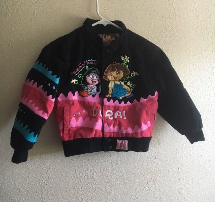 Vintage Dora the Explorer girls jacket