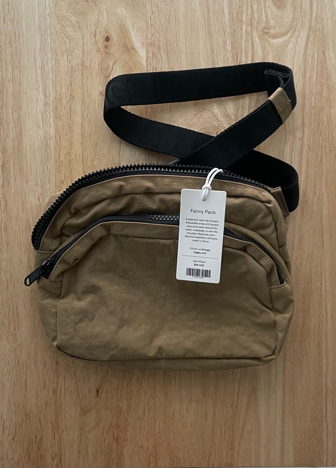 Baggu camel fanny pack hotsell