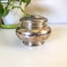 Silver Powder Puff Pot