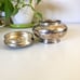 Silver Powder Puff Pot