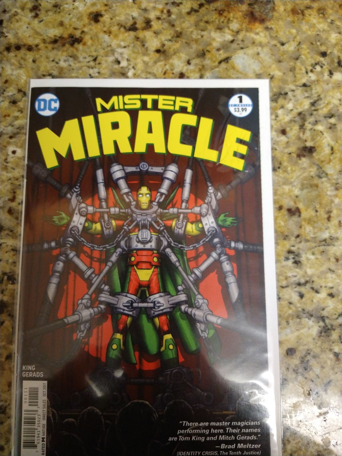 Mister miracle frist print issue 1, tom