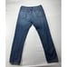 Sid Mashburn Men's Tapered Leg Button Fly Blue Denim Jeans - Size 36x31.5 *READ*