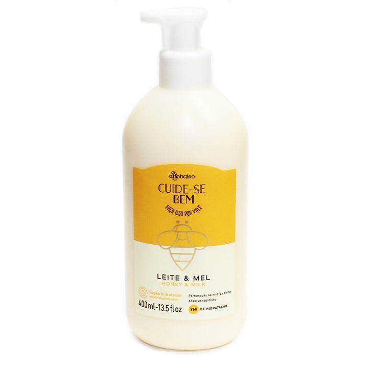 Boticario Take Care Collection Milk & Honey Moisturizing Body Lotion 13.52 fl