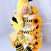 Bee Diaper Cake, Bumblebee Shower Gift