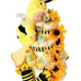 Bee Diaper Cake, Bumblebee Shower Gift
