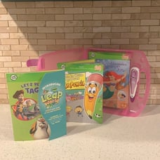 leap frog tag pen with books Fb