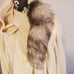 Vintage Cape Coat with Fur Attached