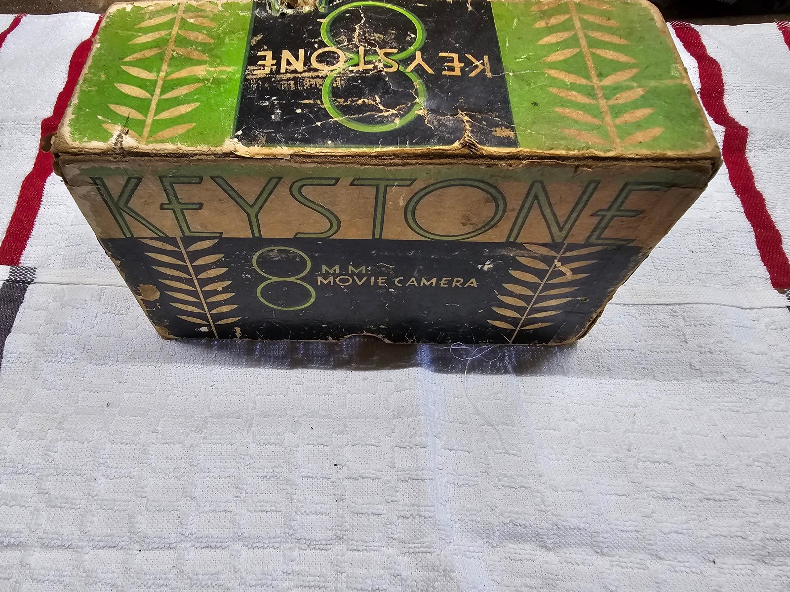 Keystone K-8 8mm Movie Camera