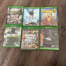 6 xbox one games