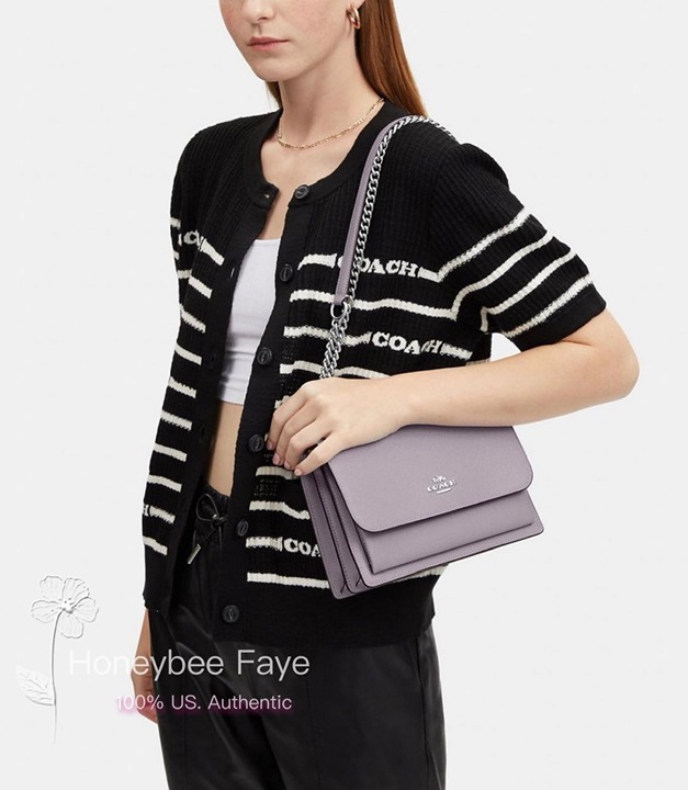nwt Coach klare should bag crossbody iris color
