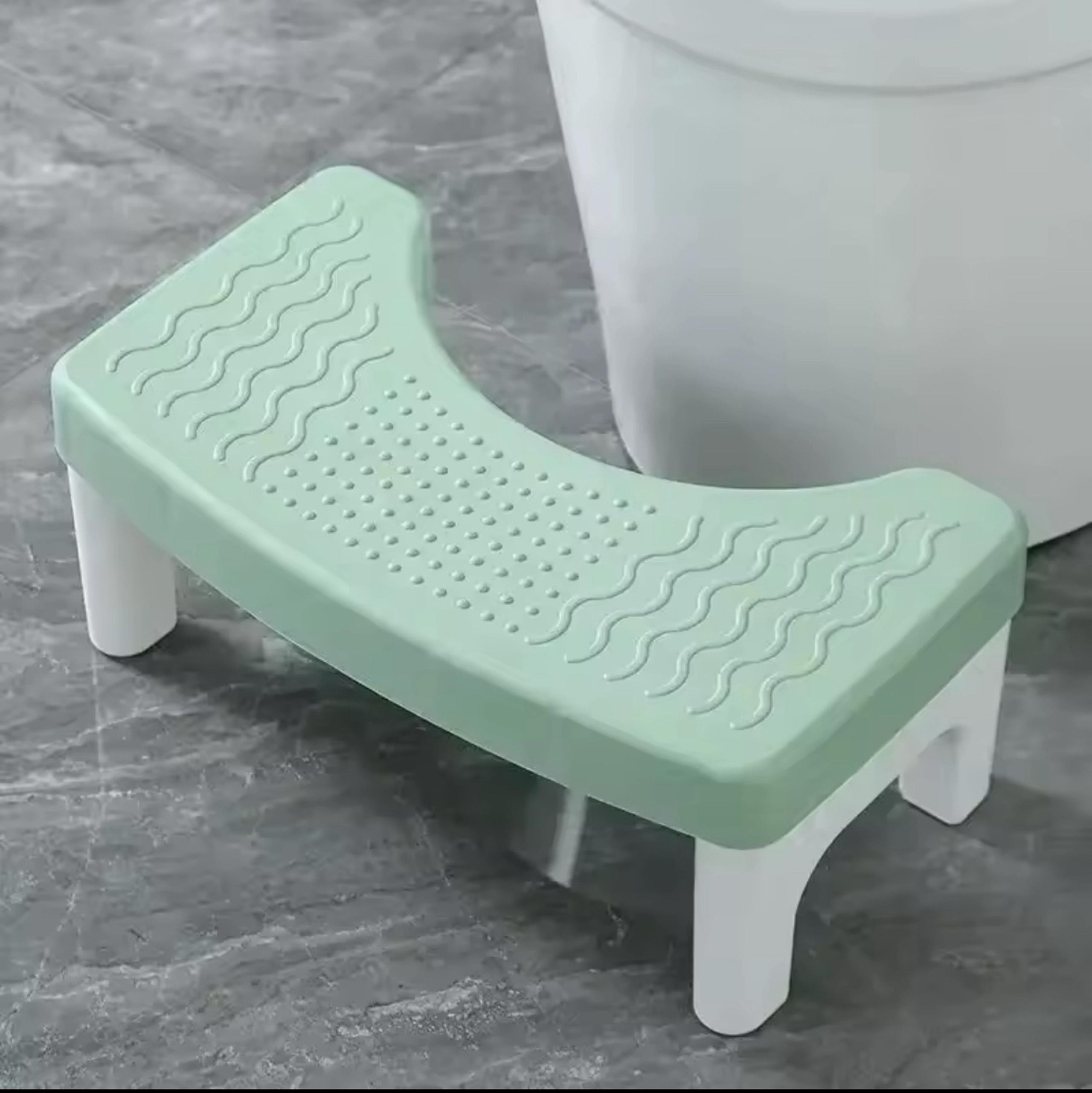 Toilet Stool for Adults 6.5" Poop Stool with Non-Slip Mat