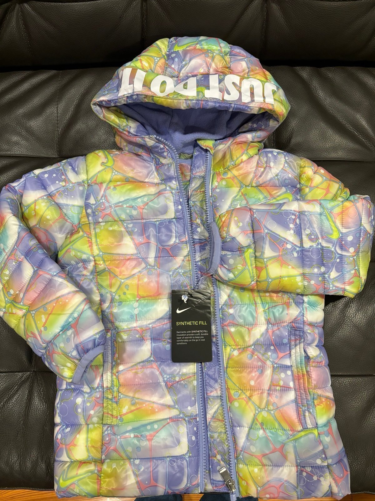 Nike Winter Jacket Synthetic Fill Girls 3-4 Yrs