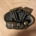 Vintage engine belt buckle