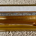 Antique Golden Ornate Baroque Wooden Picture Frame Linen Liner 16/19 Inches