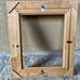 Antique Golden Ornate Baroque Wooden Picture Frame Linen Liner 16/19 Inches