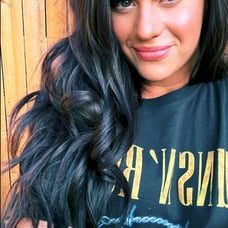 Black Full Head Clip In Extension 24 inc