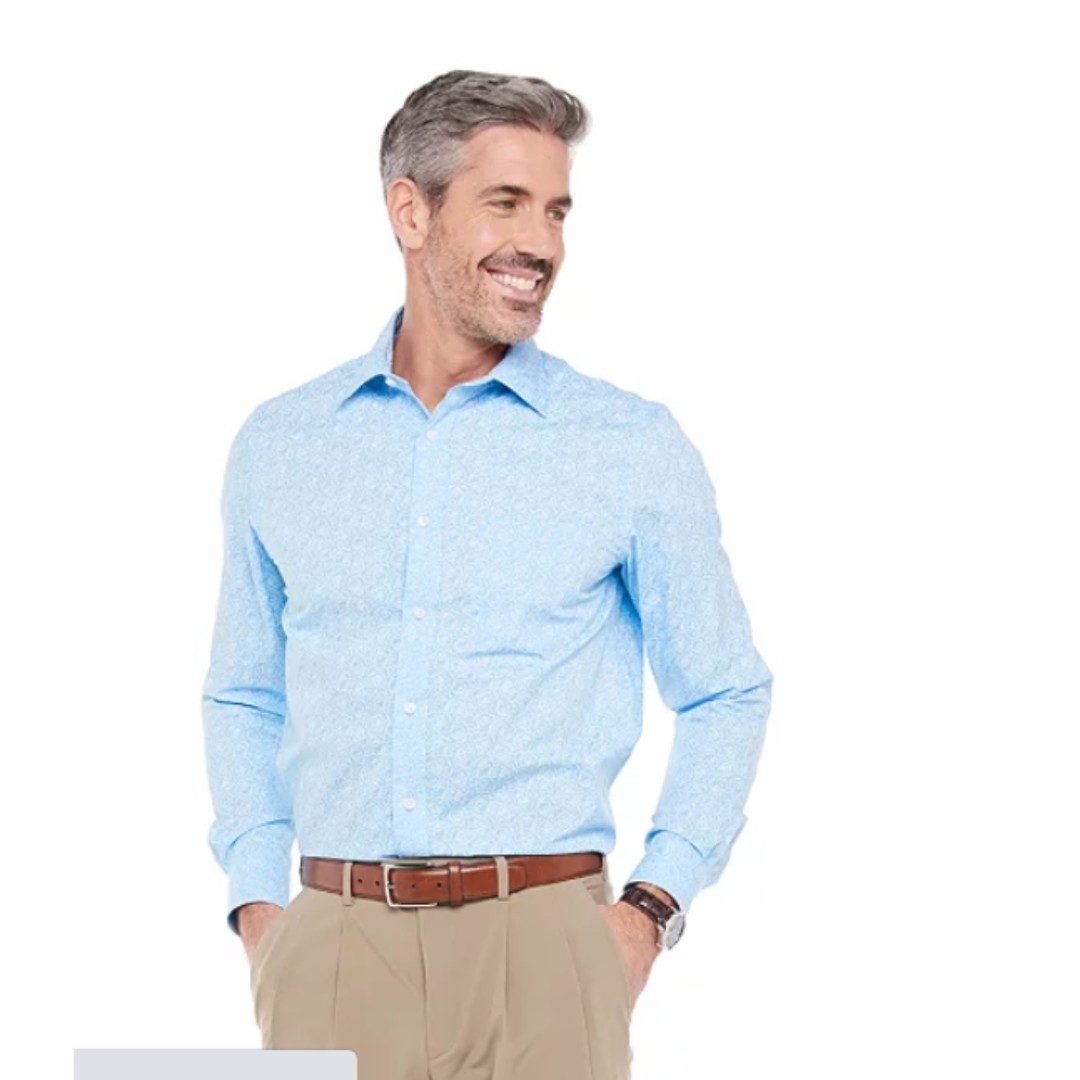Croft and barrow top slim fit dress shirt