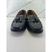 Bass Handmade Nelson Roman Tassel Leather Black Slip On Loafers~Mens 13D