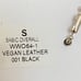 WeWoreWhat Sz Small Vegan Leather Basic Overall Black