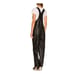 WeWoreWhat Sz Small Vegan Leather Basic Overall Black