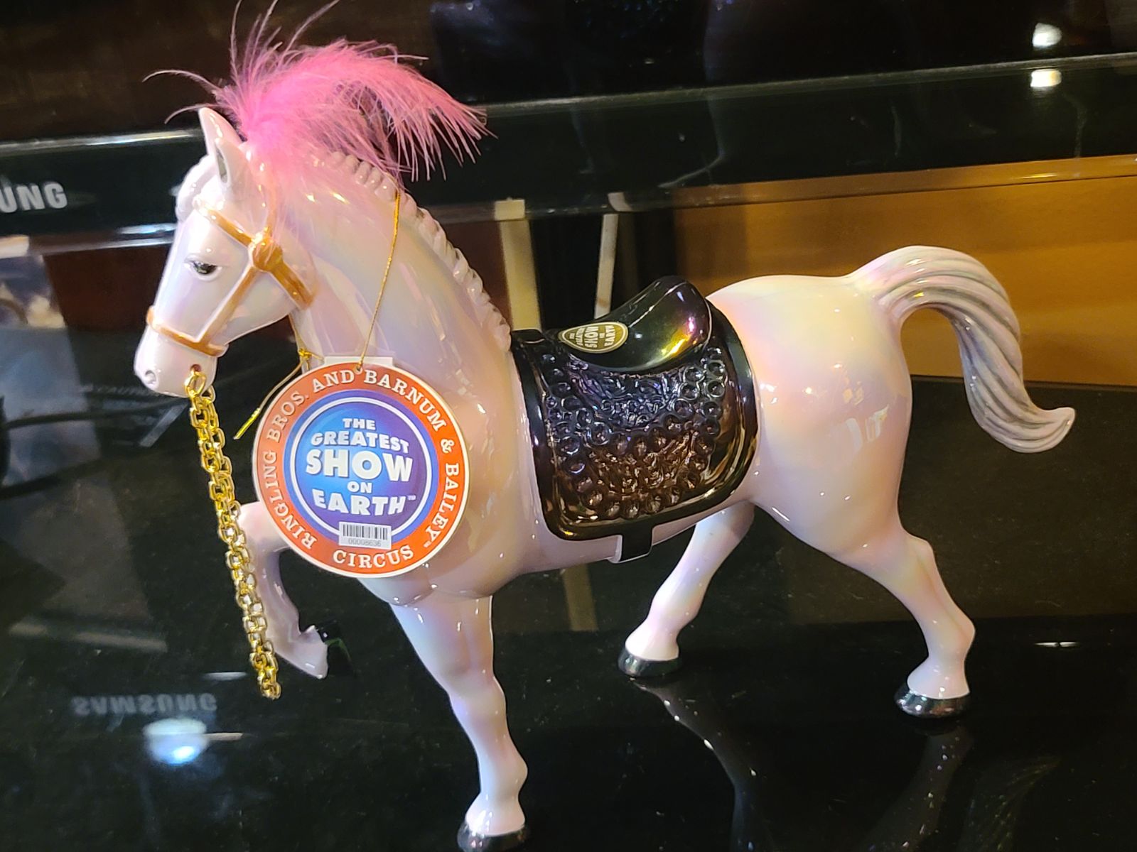 Ringling Bros Barnum Bailey Plastic Horse Souvenir