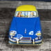 Vintage Joustra Porsche 356 H-2004 with Passengers Tin Toy Mini Car France