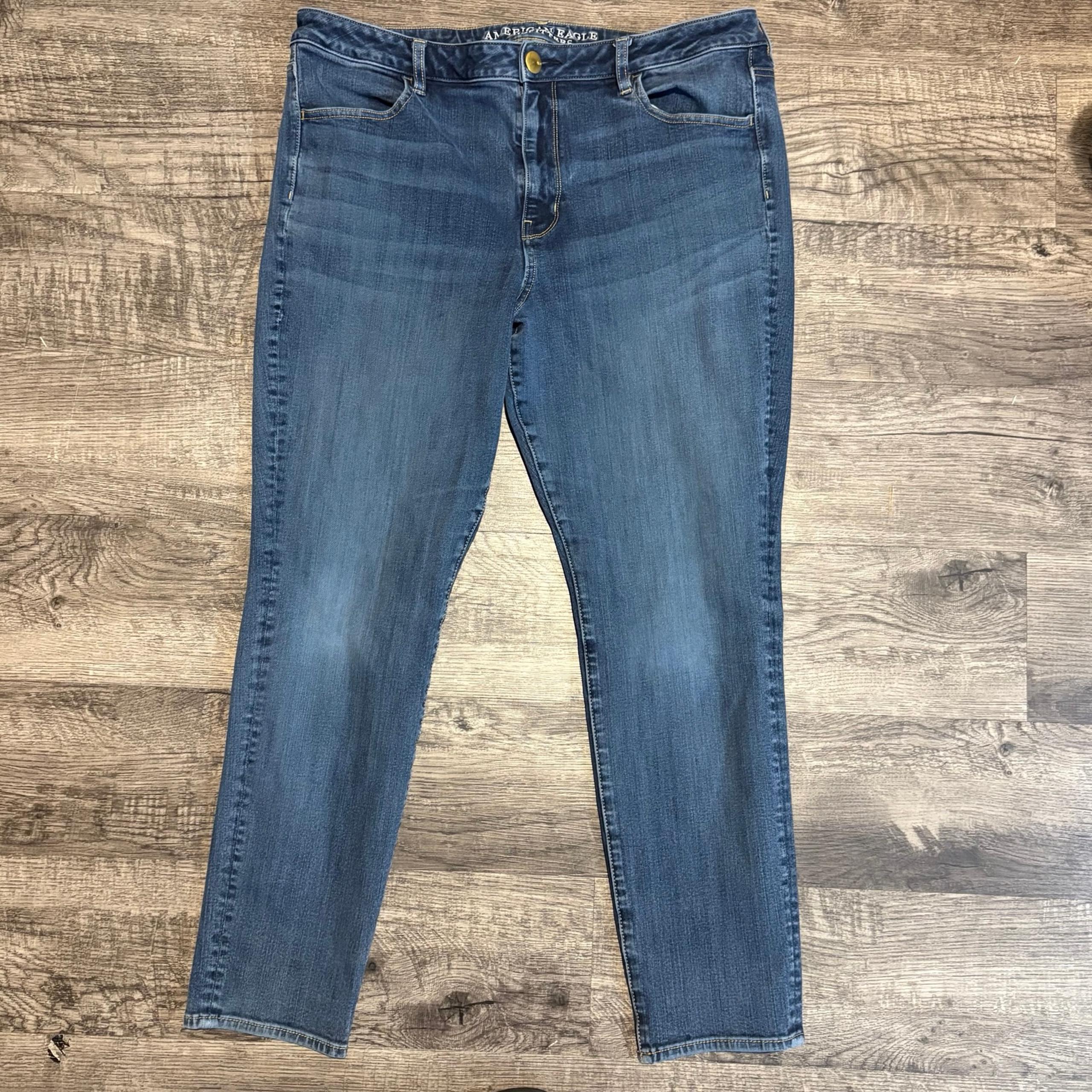 American Eagle Jeans Women’s 18 Blue Hi Rise Jegging