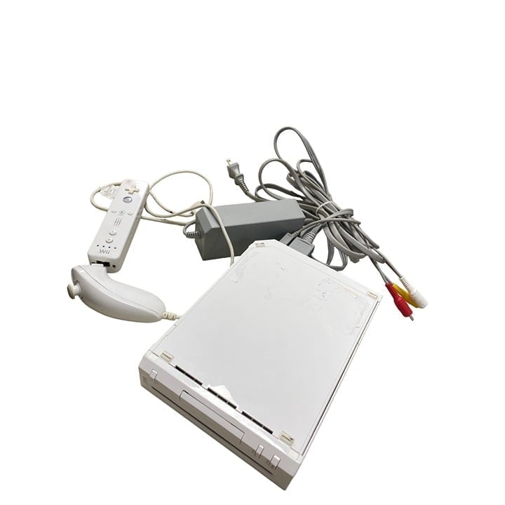 Nintendo wii RVL 001 console and 2 controls sticks SKU 707