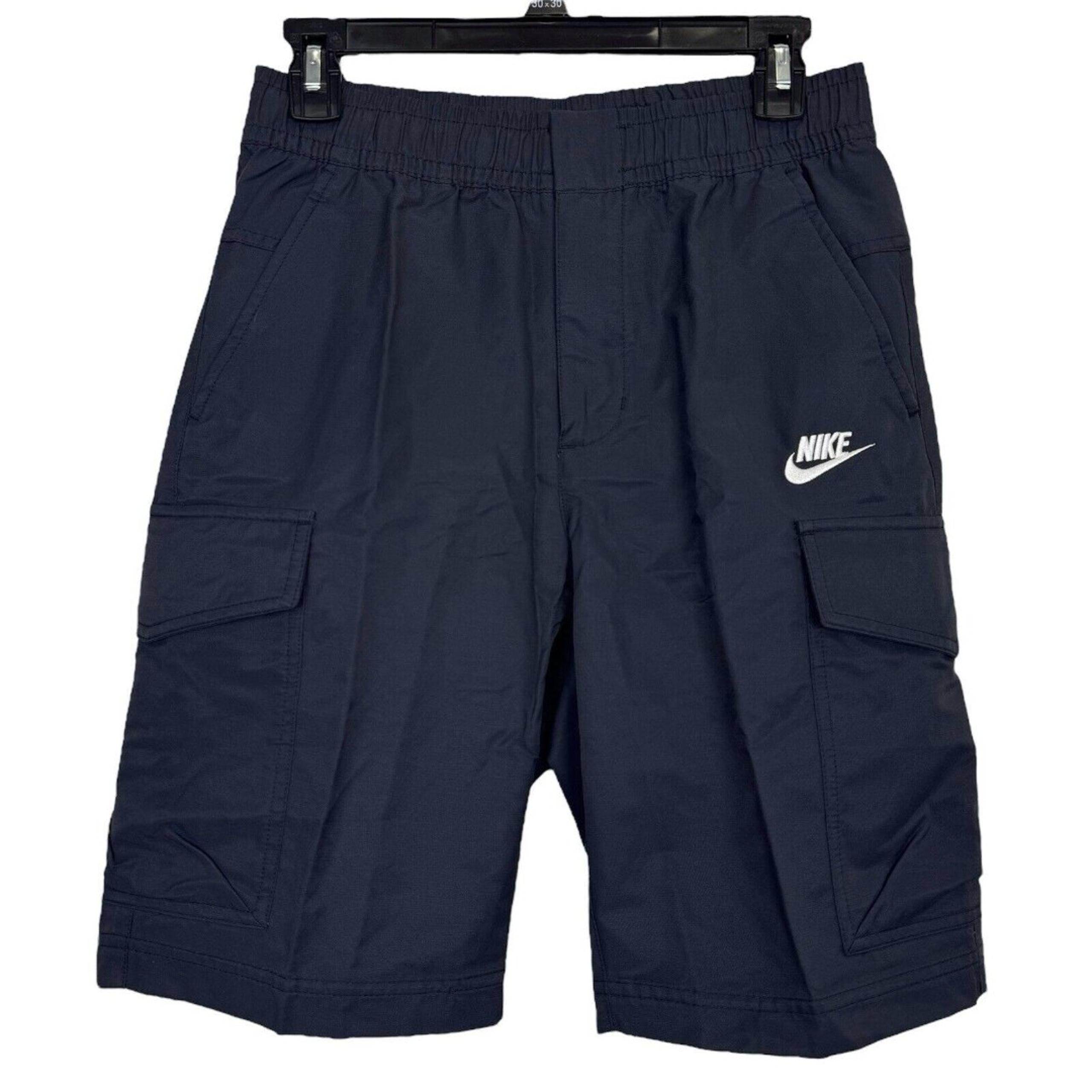 Nike Men’s SPE Woven Utility Cargo Shorts Small Faded Gray Knee Length NWT
