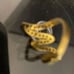 Vintage Diamond Lightning Ring Sz 6