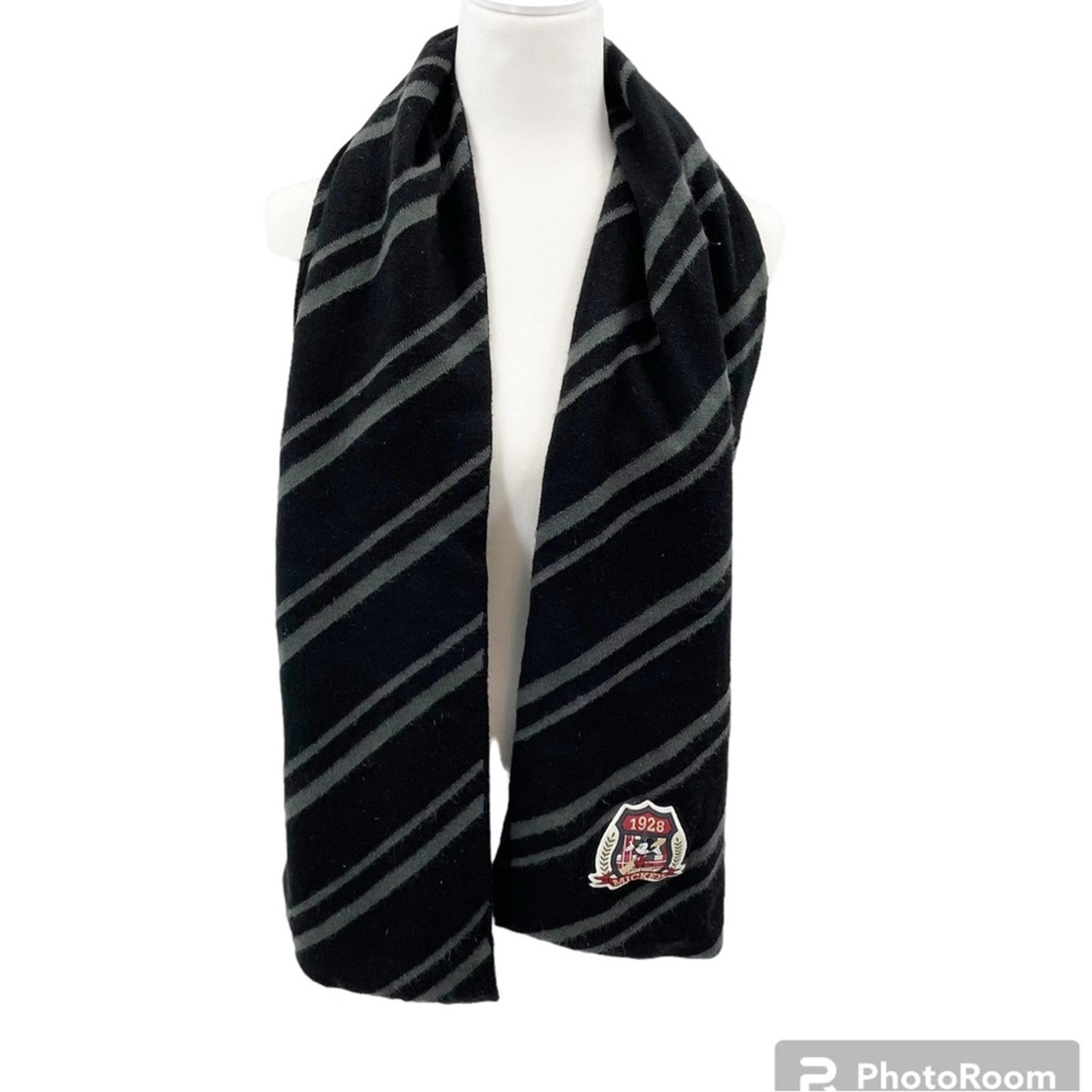 Disney World Parks Disneyland Resort Striped 1928 Mickey Scarf Unisex
