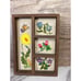 Vintage 70’s Shadow Box Needlepoint featuring Flowers And Butterflies