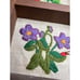 Vintage 70’s Shadow Box Needlepoint featuring Flowers And Butterflies