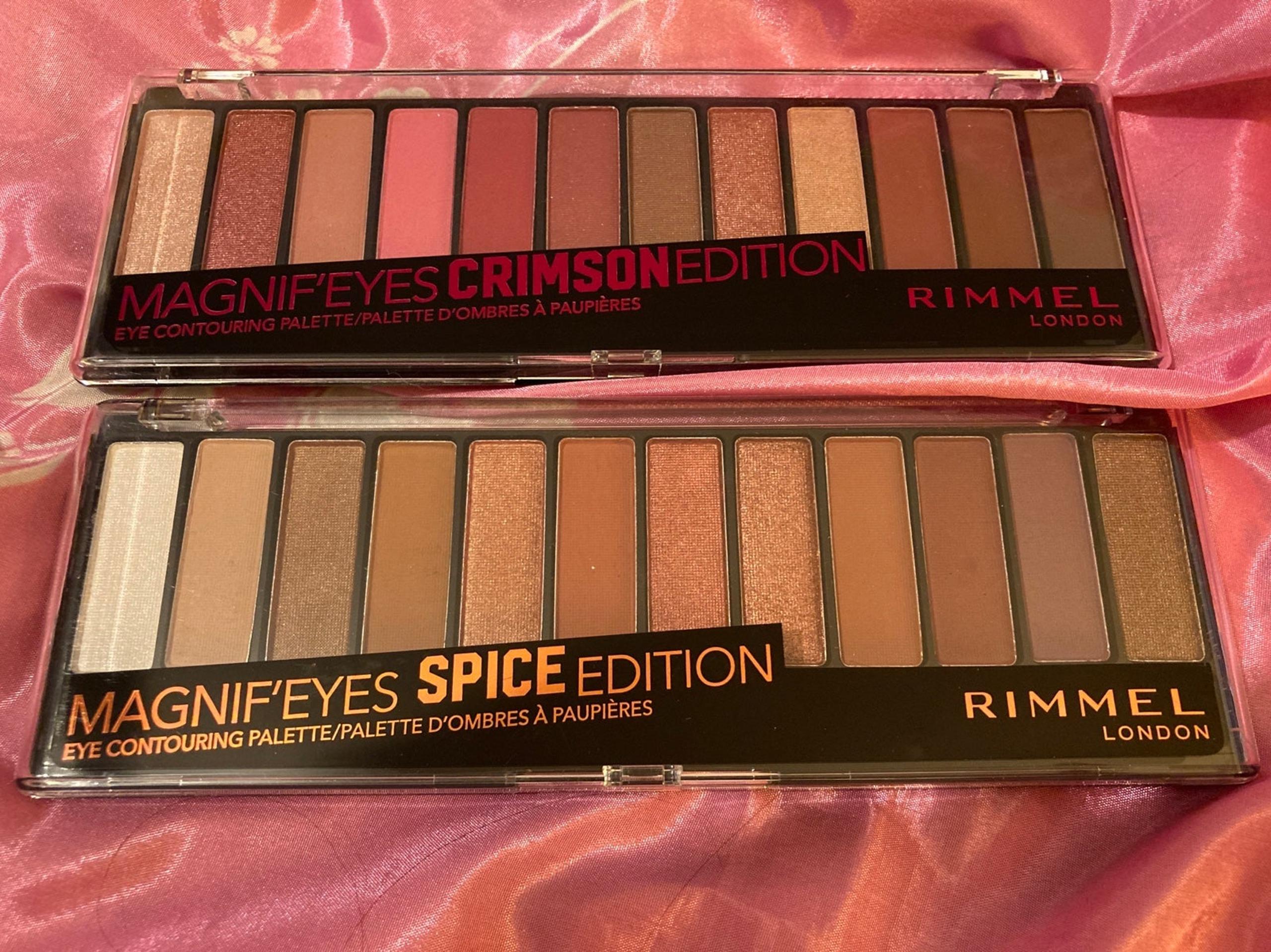 Rimmel Magni’Eyes Palettes - Spice Edition and Crimson Edition