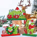 3 Pieces Christmas Table Signs Decorations, Merry Christmas Wooden Centerpiece